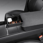 Raised Armrest Cover with Hidden Storage for Tesla Model 3 Highland 2024+ / Model Y Juniper 2025+