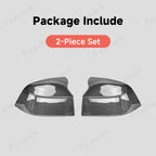 [Real Carbon Fiber] GT-Style Side Mirror Cover Caps for Tesla Model YL 2026+