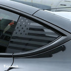 Rear Triangle Window Flag Decals for Tesla Model Y 2020+