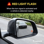 BSD Blind Spot Warning Mirror Glass for Tesla Model 3 2021+ (2PCS Set)