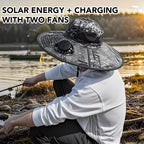 Solar Fan Bucket Hat