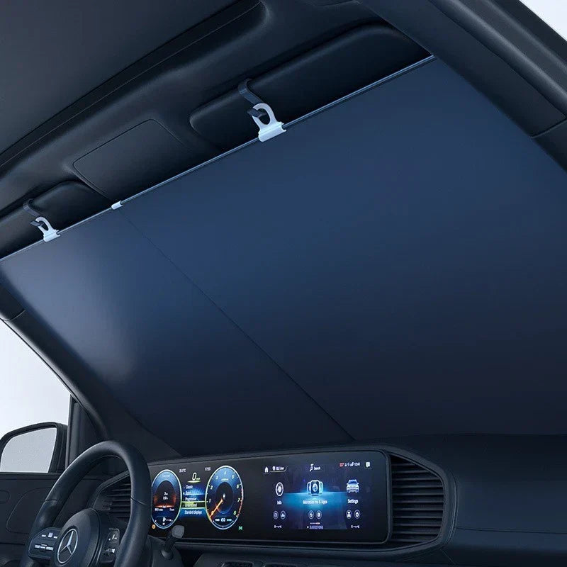 Retractable Anti-UV Light Car Windshield Sunshade