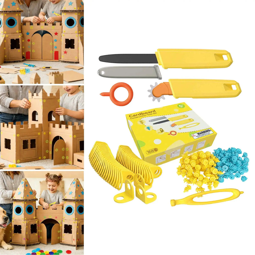 Kids Cardboard Construction Tool Kit
