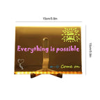 Acrylic LED Erasable Writing Panel
