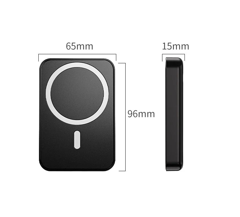 Magnetic Wireless Power Bank with Kickstand