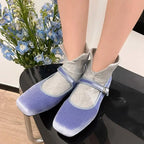 Soft Grip Button Ankle Socks
