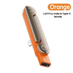 2 in 1 Type C Fast Charging Adapter with Phone Stand
