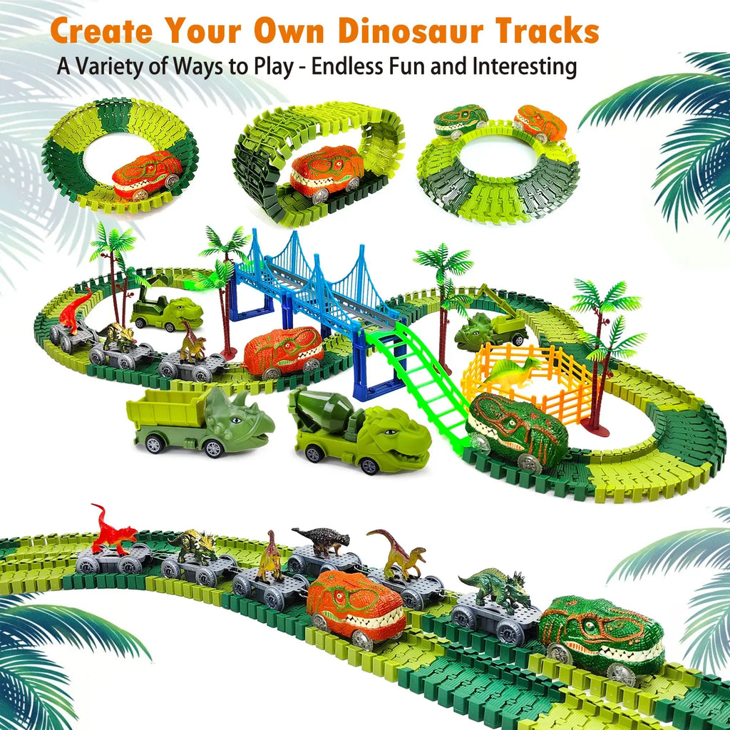 Electric Magic Climbing Dinosaur Track Toy