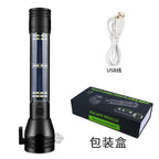 Multifunctional Solar Power Flashlight