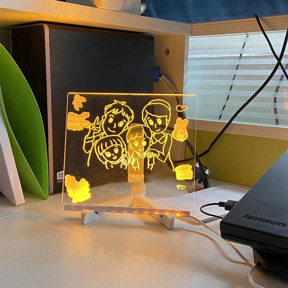 Acrylic LED Erasable Writing Panel