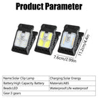 Outdoor LED Solar Clip Light