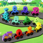 Creative Wooden Magnetic Train