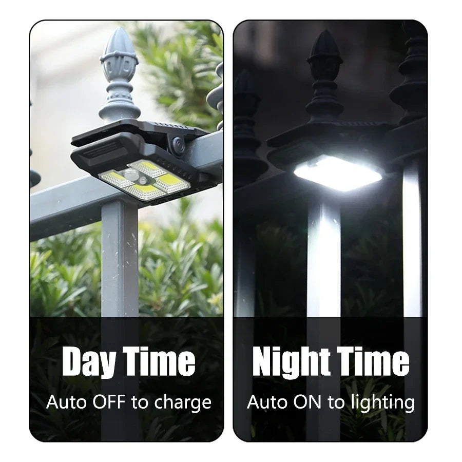 Outdoor LED Solar Clip Light