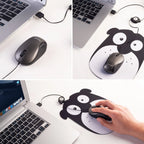 Portable USB Type C Retractable Mouse