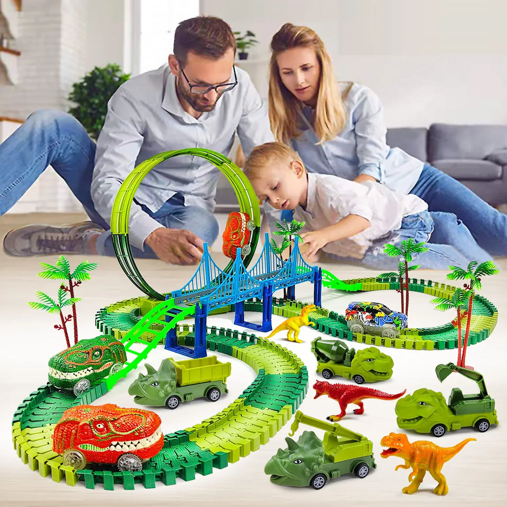 Electric Magic Climbing Dinosaur Track Toy