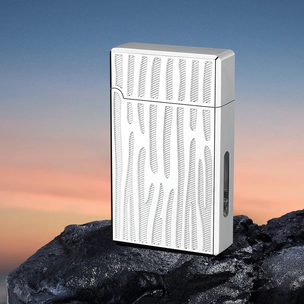 Smart Voice Command Hybrid Flame Metal Lighter