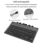 Travel-Friendly Foldable Wireless Keyboard Phone Holder