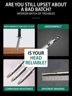 Magnetic Titanium Impact Anti-Slip Screw Head