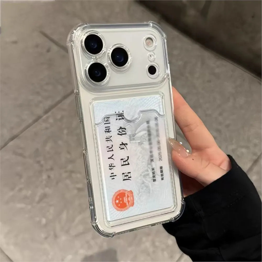 Luxury Card Slot Bag Phone Case For iPhone