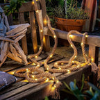 Solar Rope Light, 5m Solar Powered LED Outdoor Garden String Light
