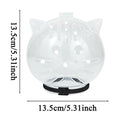 Bubble Cone Transparent Cat Recovery Groom Helmet
