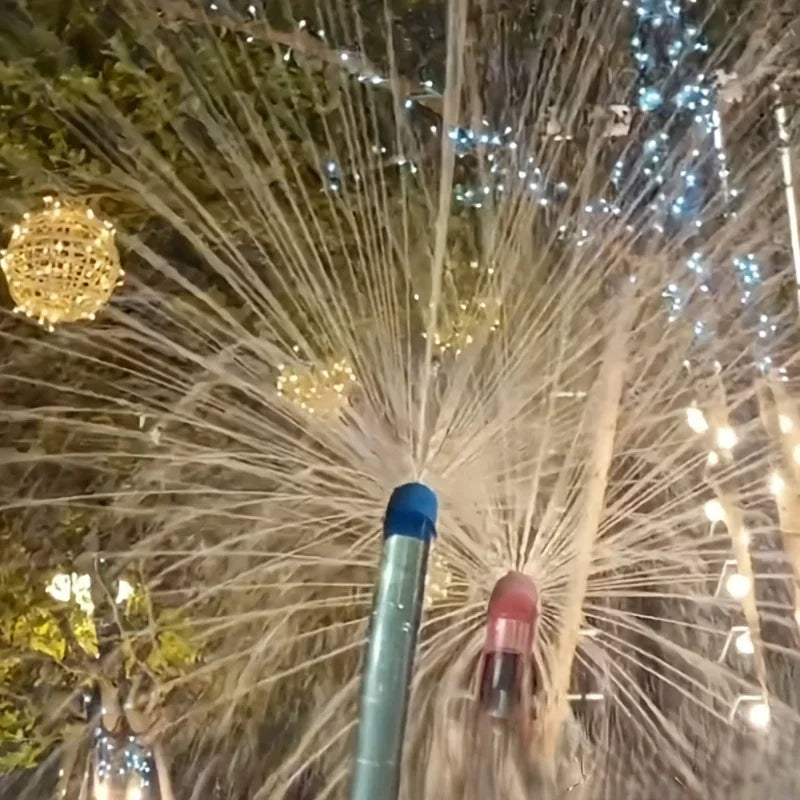 Firework Splashing Water Spray