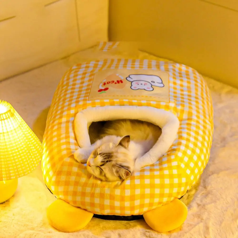 Snuggle Dreams Comfy Cat Bed House
