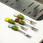Tulip Bloom Dessert Fork Set