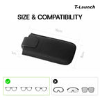 A-Pillar Magnetic Sunglasses Storage Holder for Tesla Model 3/Y/Y L