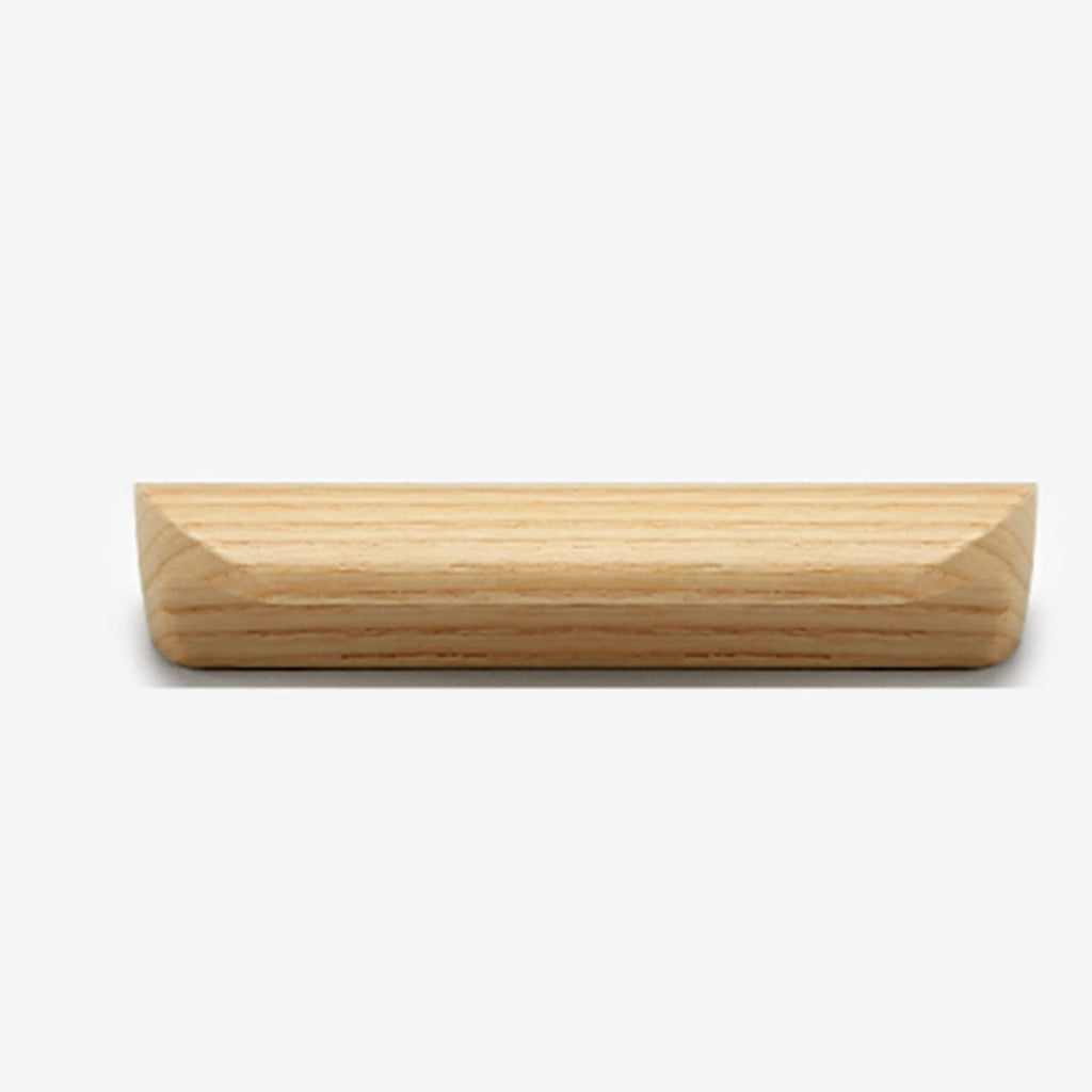 Modern Solid Wood Finger Edge Pulls for Cabinets and Drawers