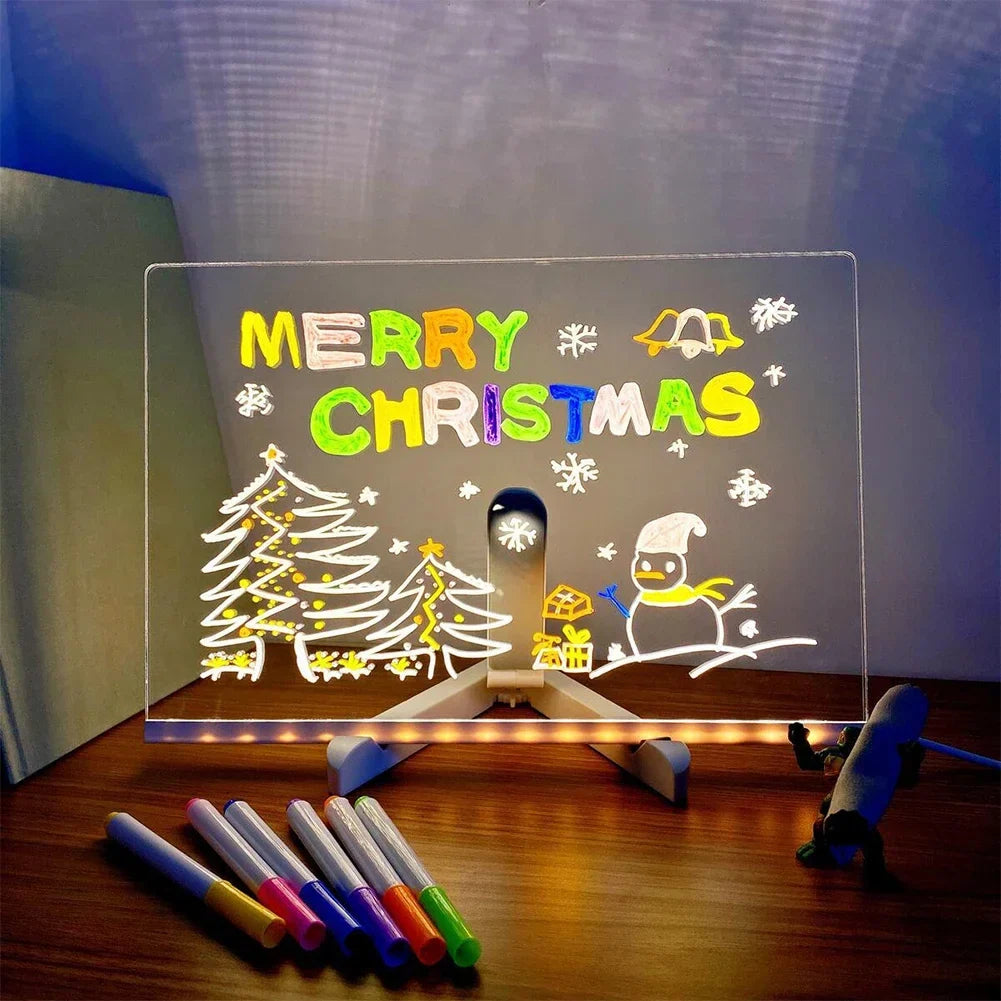 Acrylic LED Erasable Writing Panel