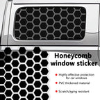 Car Side Window Honeycomb Decor Sticker