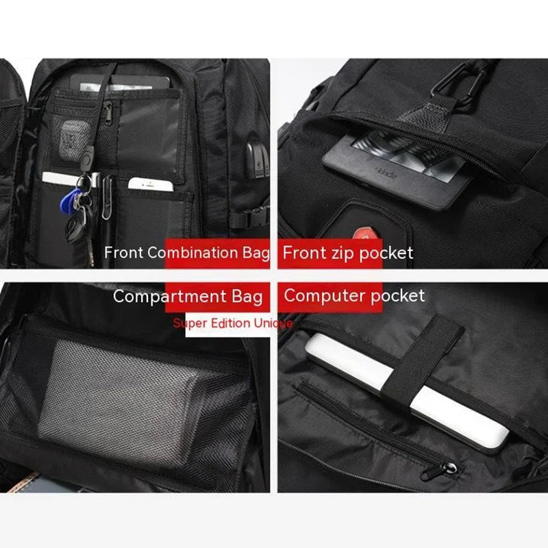 Waterproof Backpack with Shoe Compartment
