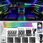 Bluetooth RGB Symphony Car Ambient Light Kit