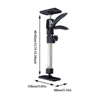 Adjustable Stainless Steel Support for Versatile Applications
