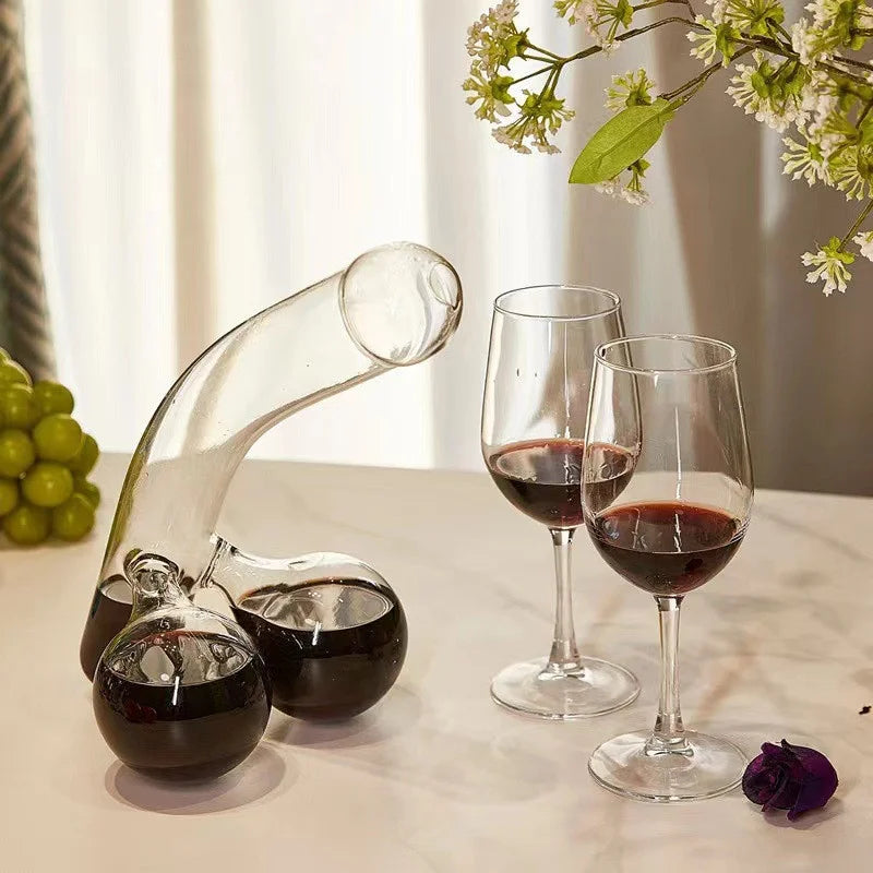 Playful Curve Adult-Themed Decanter