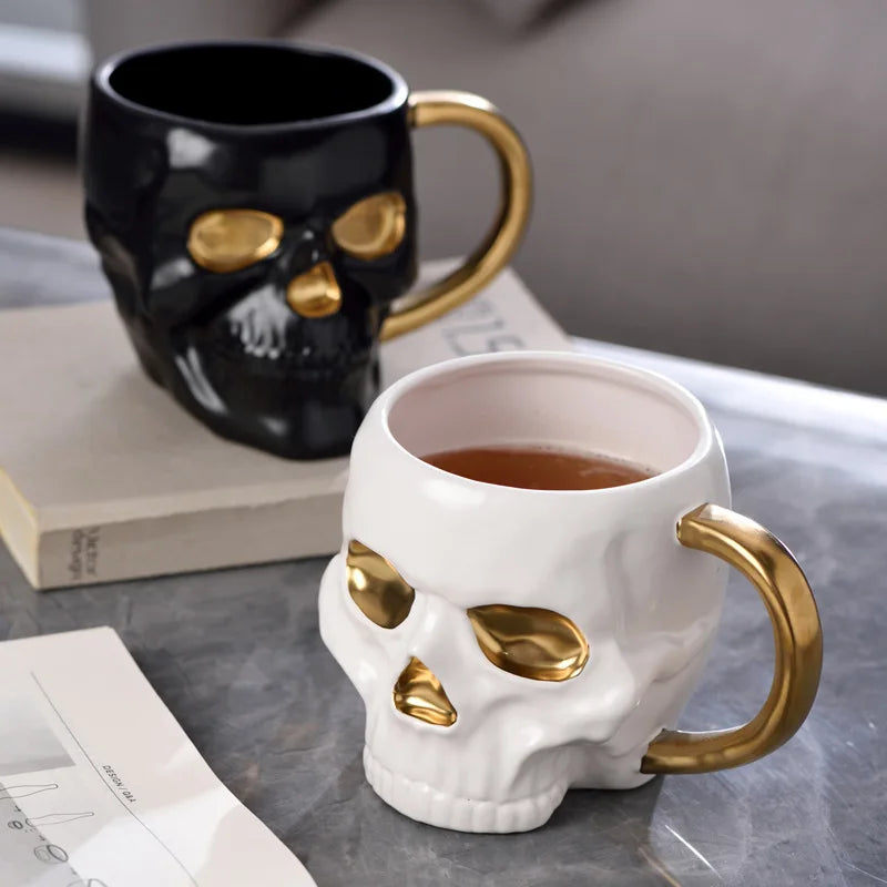 Spooky Skull Coffee Mug