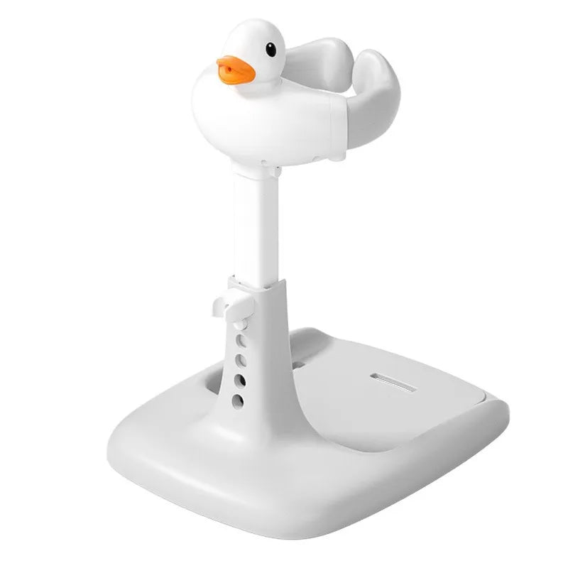 Duck-Shaped Non Slip Baby Bath Rack Stand