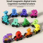Creative Wooden Magnetic Train