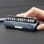 Elegant Car Parking Number Plate
