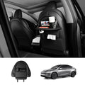 Nappa Leather Seat Back Kick Protector & Multi-Function Organizer for Tesla Model 3/Y 2017+