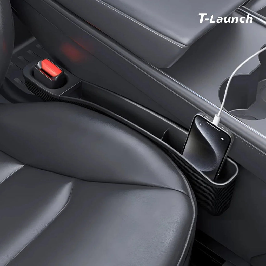 TPE Seat Gap Filler Organizer for Tesla Model 3/Y 2017+