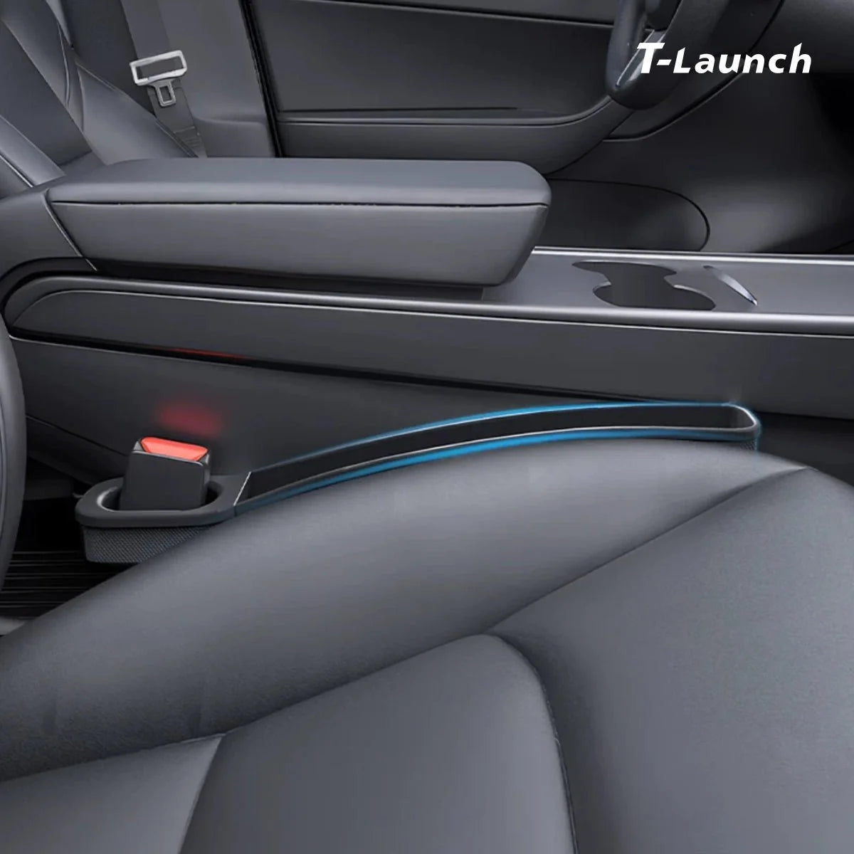 TPE Seat Gap Filler Organizer for Tesla Model 3/Y 2017+