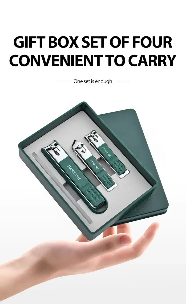 Automatic Storage Manicure Set