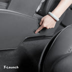 Nappa Leather Second Row Seat Side Panel Protectors for Tesla Model Y L 2026+