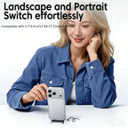 2 in 1 Type C Fast Charging Adapter with Phone Stand