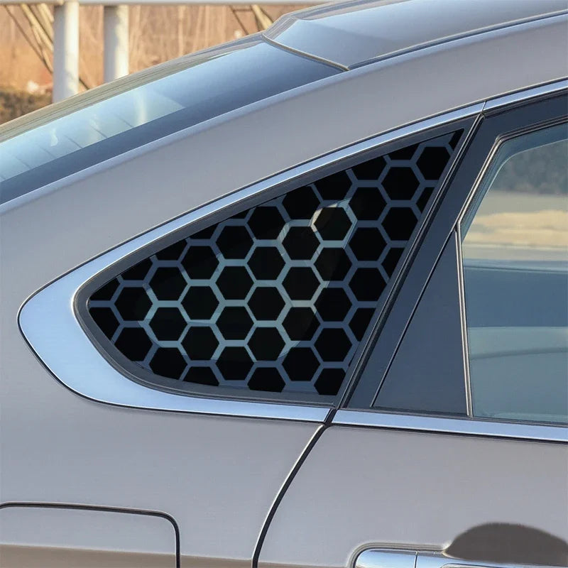 Car Side Window Honeycomb Decor Sticker