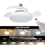 RC 2 in 1 Invisible Blade Ceiling Fan Light
