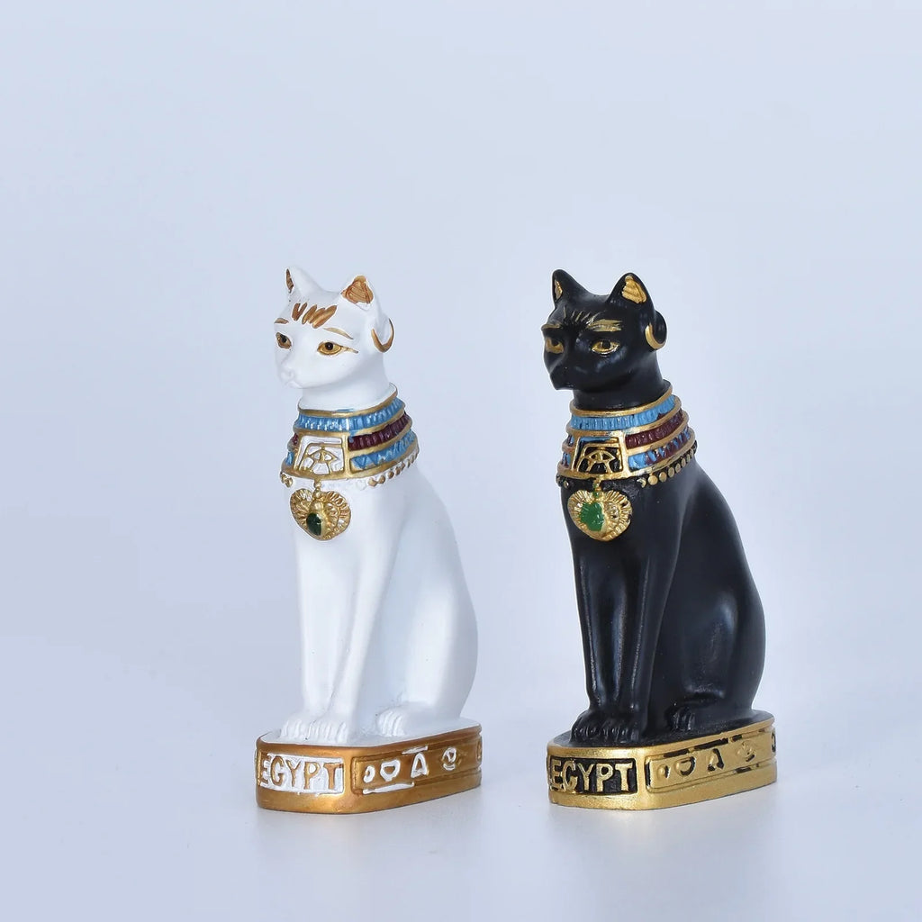 Egyptian Cat Goddess Cat Statue Resin Figurine Home & Garden Decor