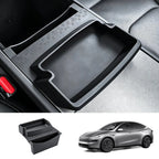Silicone Armrest Organizer with Sunglasses Storage for Tesla Model Y Juniper 2025+/Model 3 Highland 2024+/Model Y L 2026+